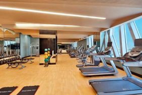 Fitness center at the AlRayyan Hotel Doha, Curio Collection by Hilton.