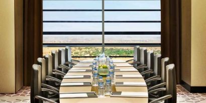 Meeting room at the AlRayyan Hotel Doha, Curio Collection by Hilton.