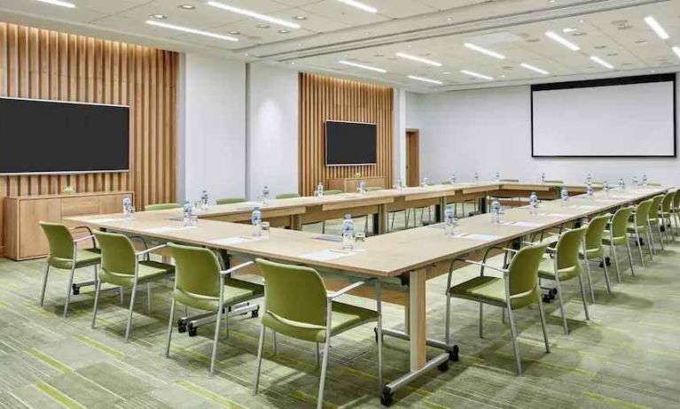 Meeting room with u shape table at the Hilton Garden Inn Erzurum.