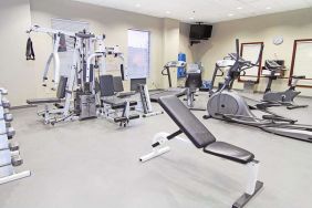 Fitness center at Riviera Plaza And Conference Centre Calgary Airport.