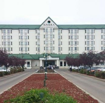 External view of Riviera Plaza And Conference Centre Calgary Airport.