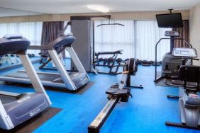 Fitness center at Holiday Inn Toronto Airport East.