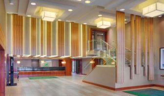 Lobby area at Holiday Inn Toronto Airport East.