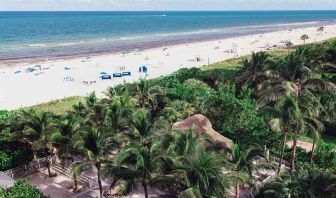 Beach in front of Cadillac Hotel & Beach Club, Autograph Collection.