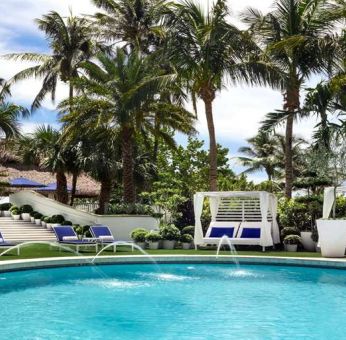 Pool area at Cadillac Hotel & Beach Club, Autograph Collection.