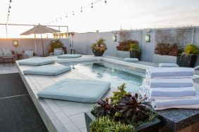 Outdoor pool at Shade Hotel Manhattan Beach.