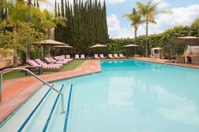 Outdoor pool at Hollywood Hotel.