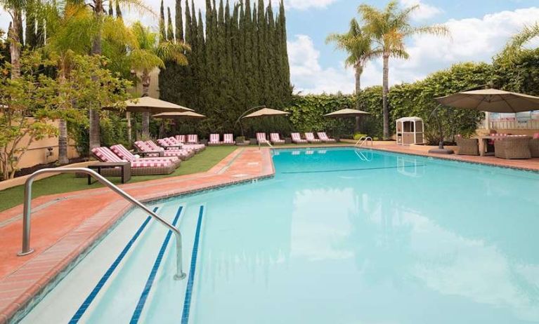 Outdoor pool at Hollywood Hotel.