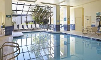 Indoor pool at Embassy Suites By Hilton LAX Airport North.