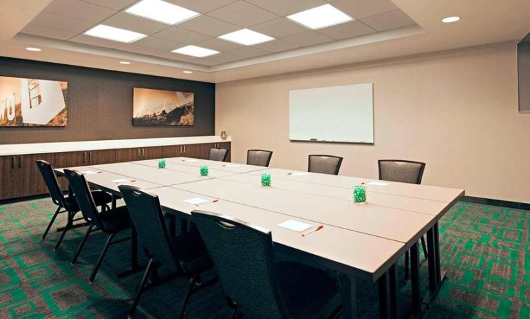 Meeting room at Residence Inn By Marriott LAX Airport.