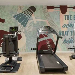 Fitness center at the Hampton by Hilton Istanbul Arnavutkoy.