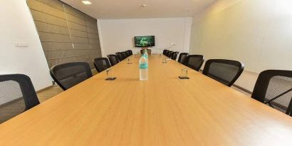 professional meeting room at Hotel Luxury Stay.