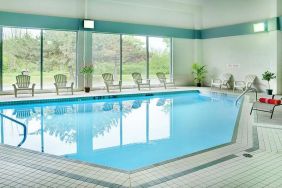 Indoor pool at Travelodge Ottawa East.