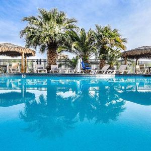 Outdoor pool at Best Western McCarran Inn.