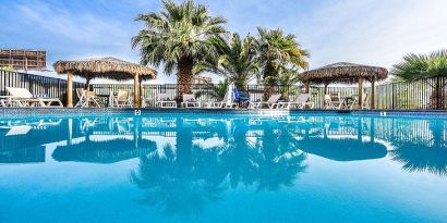 Outdoor pool at Best Western McCarran Inn.