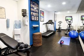 Fitness center at Best Western McCarran Inn.