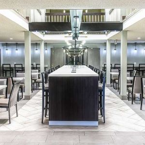 Seating area suitable for co-working at Best Western McCarran Inn.