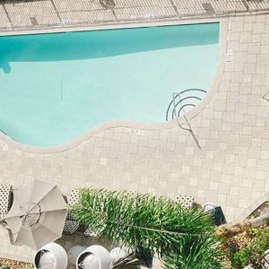 Outdoor pool at Avenue Of The Arts Hotel.