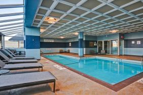 Indoor pool area at Four Points By Sheraton Toronto Mississauga.