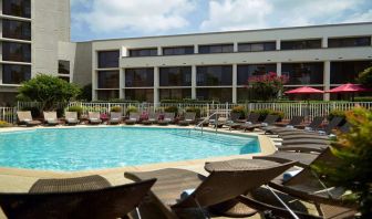 Outdoor pool at Atlanta Marriott Northwest At Galleria.