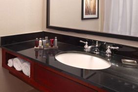 Guest bathroom at Atlanta Marriott Northwest At Galleria.