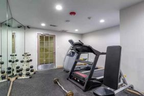 Well equipped fitness center at Quality Inn Pasadena.