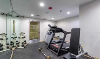 Well equipped fitness center at Quality Inn Pasadena.