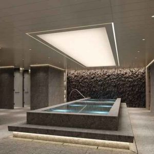 Spa area at the DoubleTree by Hilton Seoul Pangyo.