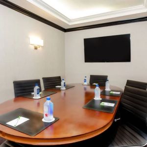 Fully equipped board room ideal for all business meetings at Courtyard By Marriott New York JFK Airport.