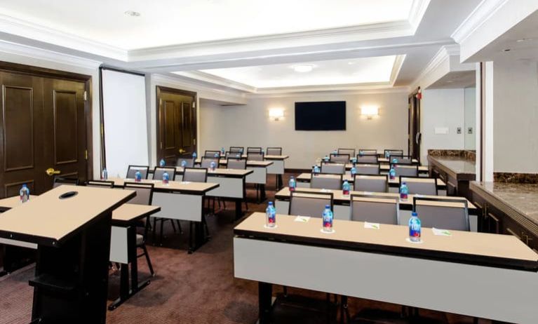 Professional and large conference room at Courtyard By Marriott New York JFK Airport.