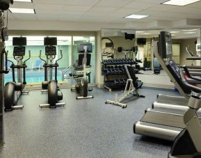Fully equipped fitness center at Four Points by Sheraton Halifax.