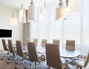 Professional board room at AC Hotel by Marriott Miami Aventura.