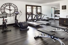 Well equipped fitness center at The Ambrose Hotel Santa Monica.