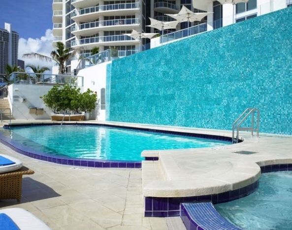 Stunning outdoor pool at Marenas Beach Resort.