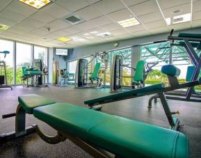 Well equipped fitness center at Marenas Beach Resort.