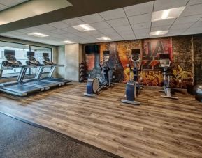 Well equipped fitness center at Hotel Indigo Pittsburgh University-Oakland.
