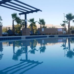 Refreshing outdoor pool at Holiday Inn & Suites Silicon Valley - Milpitas.