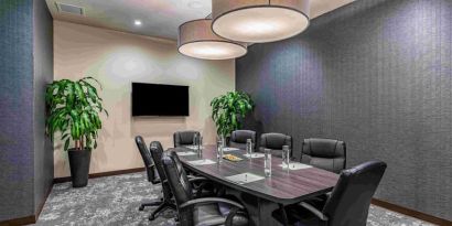 Meeting room at Holiday Inn & Suites Silicon Valley - Milpitas.