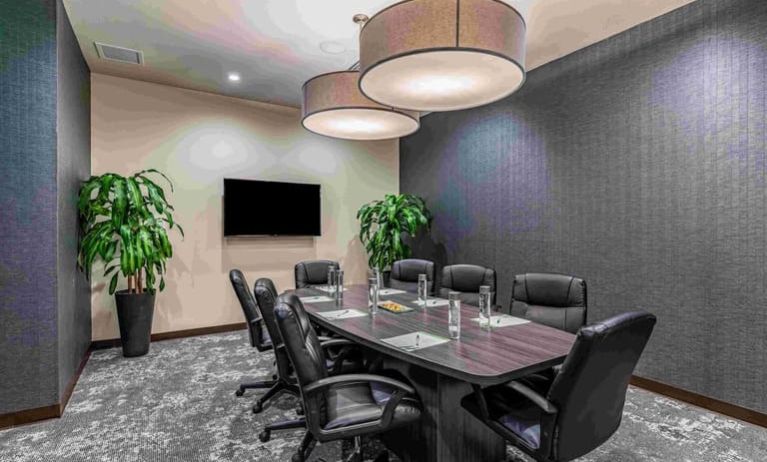 Meeting room at Holiday Inn & Suites Silicon Valley - Milpitas.