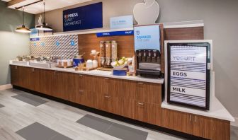 The hotel’s breakfast area where guests can enjoy a range of tasty ways to start the day.