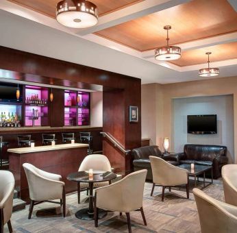 On-site dining is available at the hotel’s bar and restaurant.