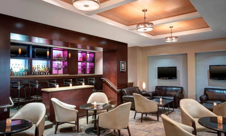 On-site dining is available at the hotel’s bar and restaurant.