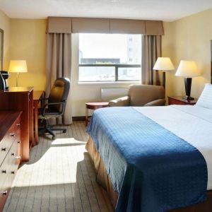 Holiday Inn Winnipeg Downtown guest room featuring double bed and workspace desk/chair.