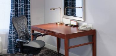 Dayrooms equipped with business desk at Hilton Garden Inn Dallas/Allen.