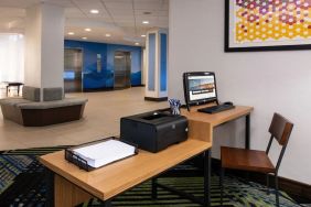 Dedicated business center with PC, internet, and printer at Holiday Inn Express Towson Baltimore N.