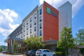 Parking area available at Holiday Inn Express Towson Baltimore N.