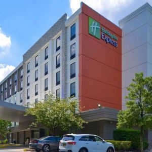 Parking area available at Holiday Inn Express Towson Baltimore N.