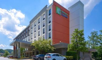 Parking area available at Holiday Inn Express Towson Baltimore N.