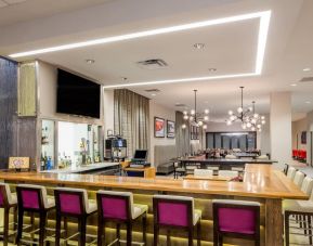 Comfortable dining and coworking space at Crowne Plaza Memphis Downtown.