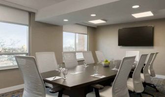 Meeting room suitable for small groups at the Embassy Suites by Hilton Toronto Airport.